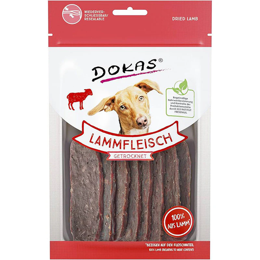 DOKAS LAMMFLEISCH GETROCKNET 70G