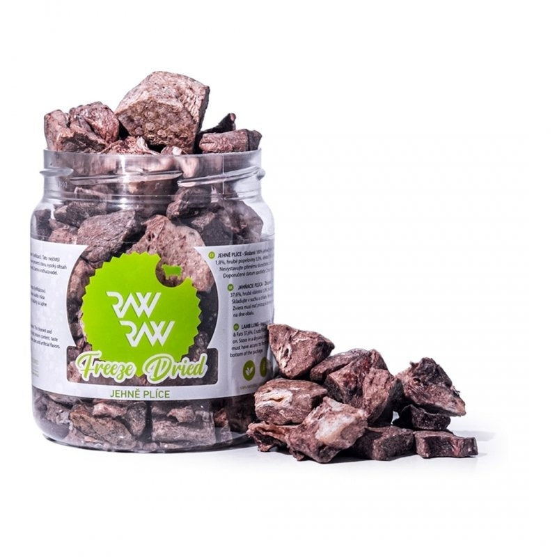RAW RAW LIOFILIZOWANE PŁUCA JAGNIĘCE 50G