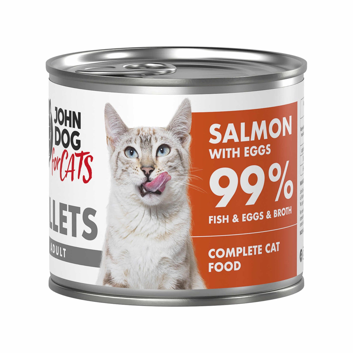 JOHN DOG MOKRA KARMA KOT FILETY ŁOSOŚ 140 G