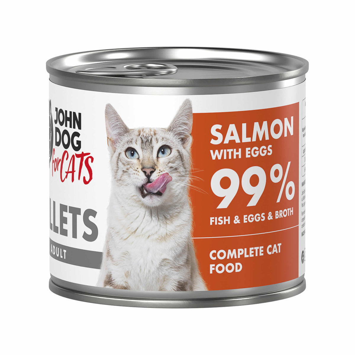 JOHN DOG MOKRA KARMA KOT FILETY ŁOSOŚ 140 G
