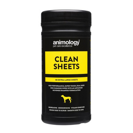 ANIMOLOGY CLEAN SHEETS 80 PCS - CHUSTECZKI CZYSZCZĄCE