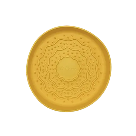 FIBOO LICK FIBOOWL ŻÓŁTY - MISKO-MATA 2W1 Ø 20CM