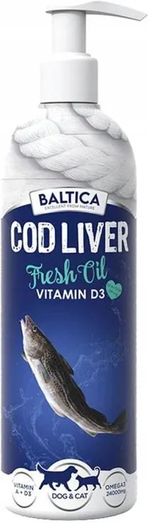 BALTICA EXCELLENT COD LIVER FRESH OIL 400ML