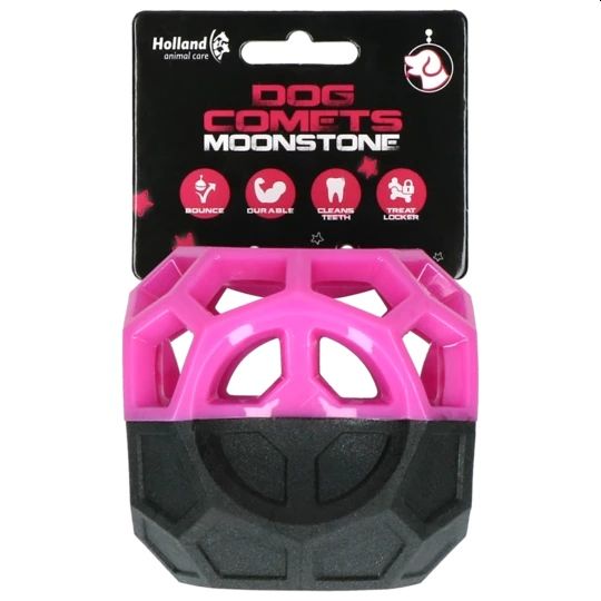 DOG COMETS MOONSTONE TREAT CUBE PINK