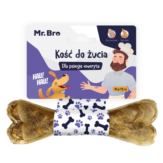 MR BRO KOŚĆ SENIOR DLA PSIEGO EMERYTA ŻWCZ 12CM