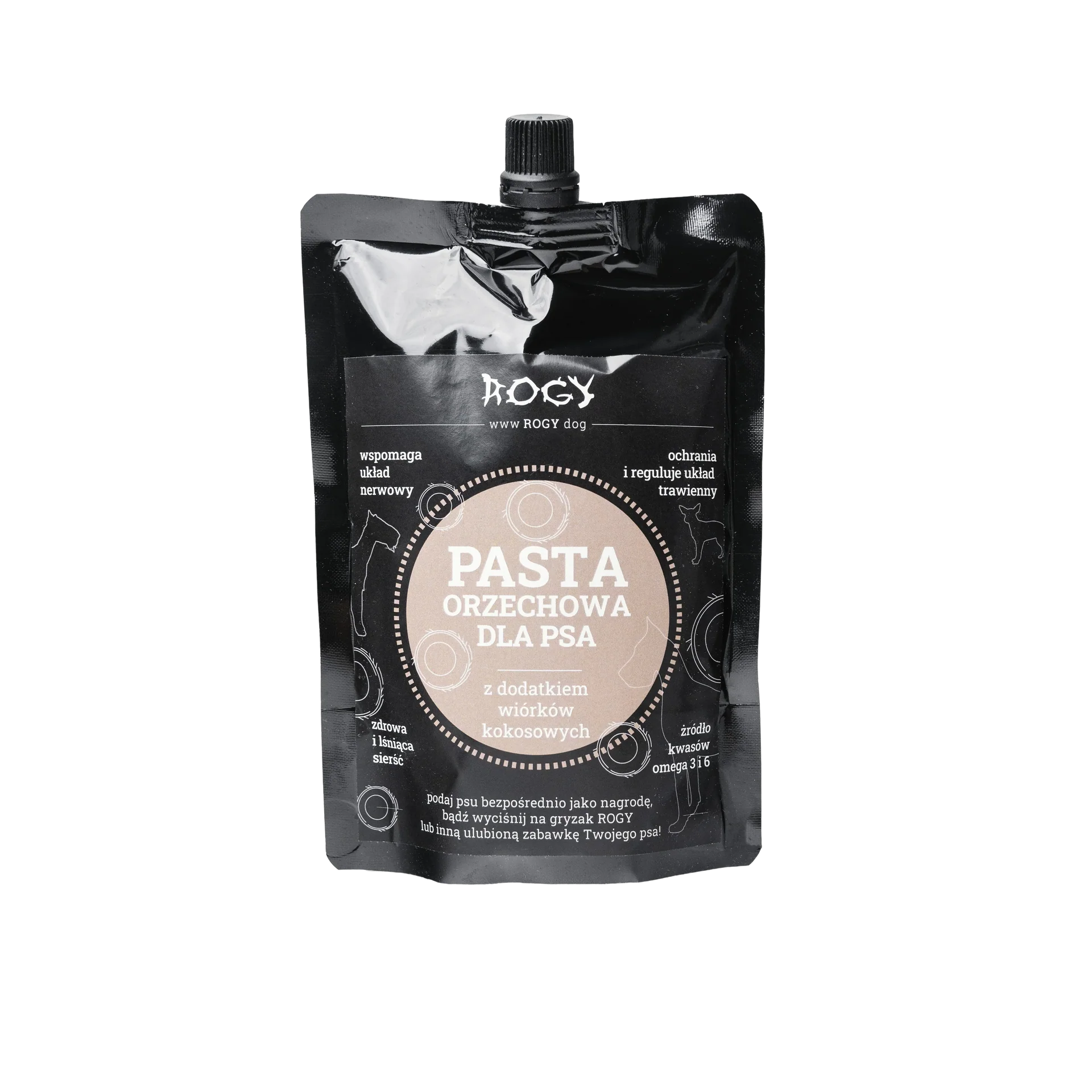 ROGY PASTA ORZECHOWA KOKOSOWA 300G