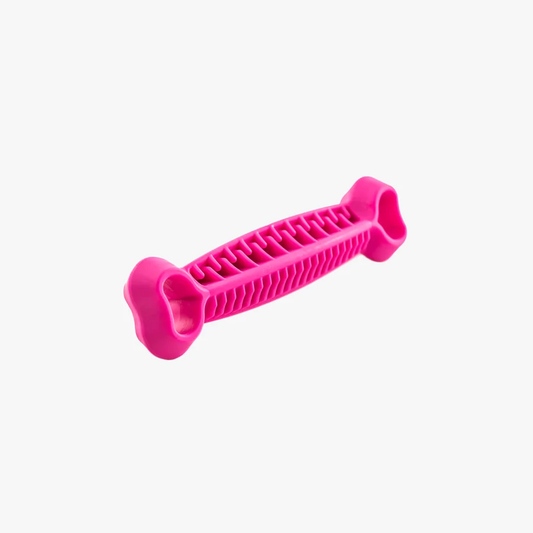FIBOO FIBOONE - DENTAL - RÓŻOWY 19CM - TRWAŁY GRYZAK DLA PSIAKA
