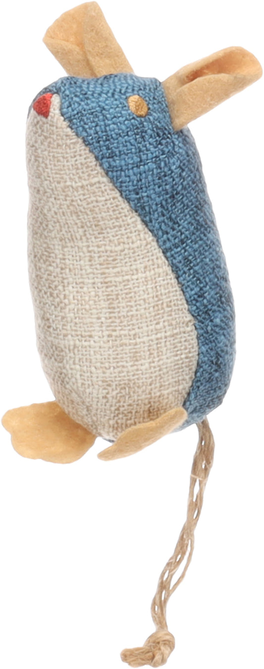 FLAMINGO TOY ROBLA MOUSE BLUE 9,2X5X5CM