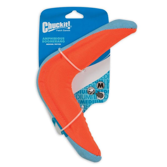 CHUCKIT AMPHIBIOUS BOOMERANG MEDIUM  – ZABAWKA DO WODNYCH HARCEŃ