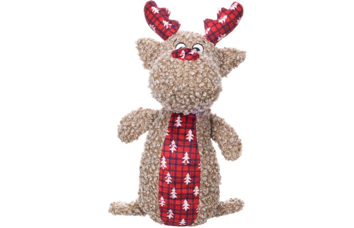 FLAMINGO CHRISTMAS TOY KROLA REINDEER BROWN 18X11,5X35CM