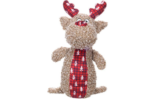 FLAMINGO CHRISTMAS TOY KROLA REINDEER BROWN 18X11,5X35CM
