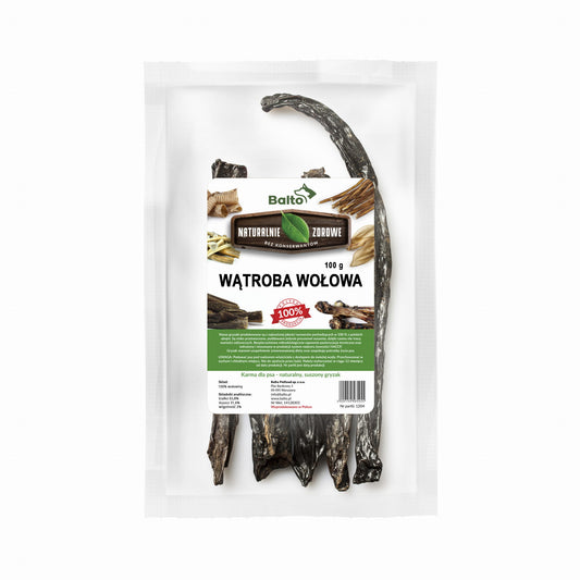 BALTO GRYZAK DLA PSA WĄTROBA WOŁOWA 100G