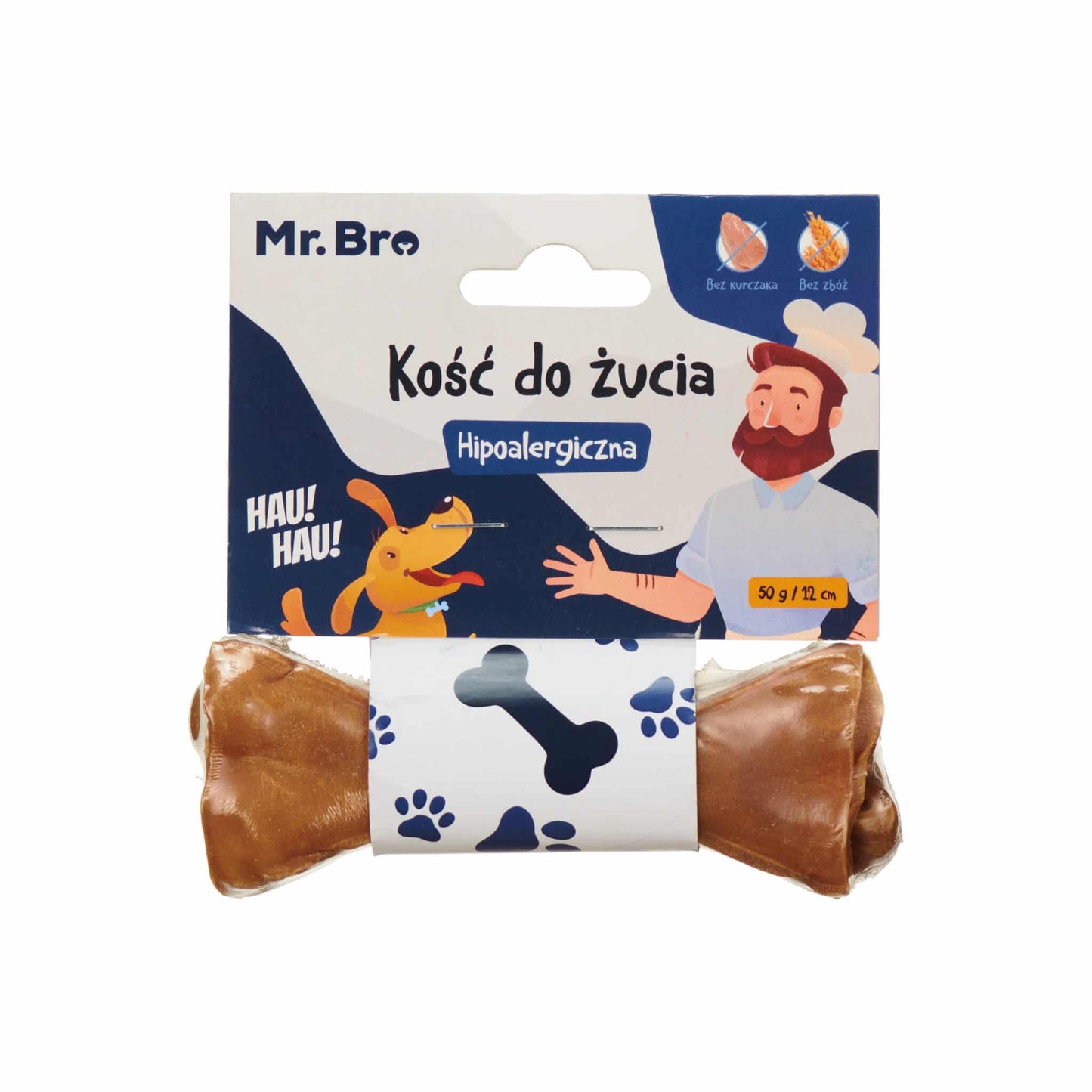 MR BRO KOŚĆ HIPOALERGICZNA Z KONIA 12CM