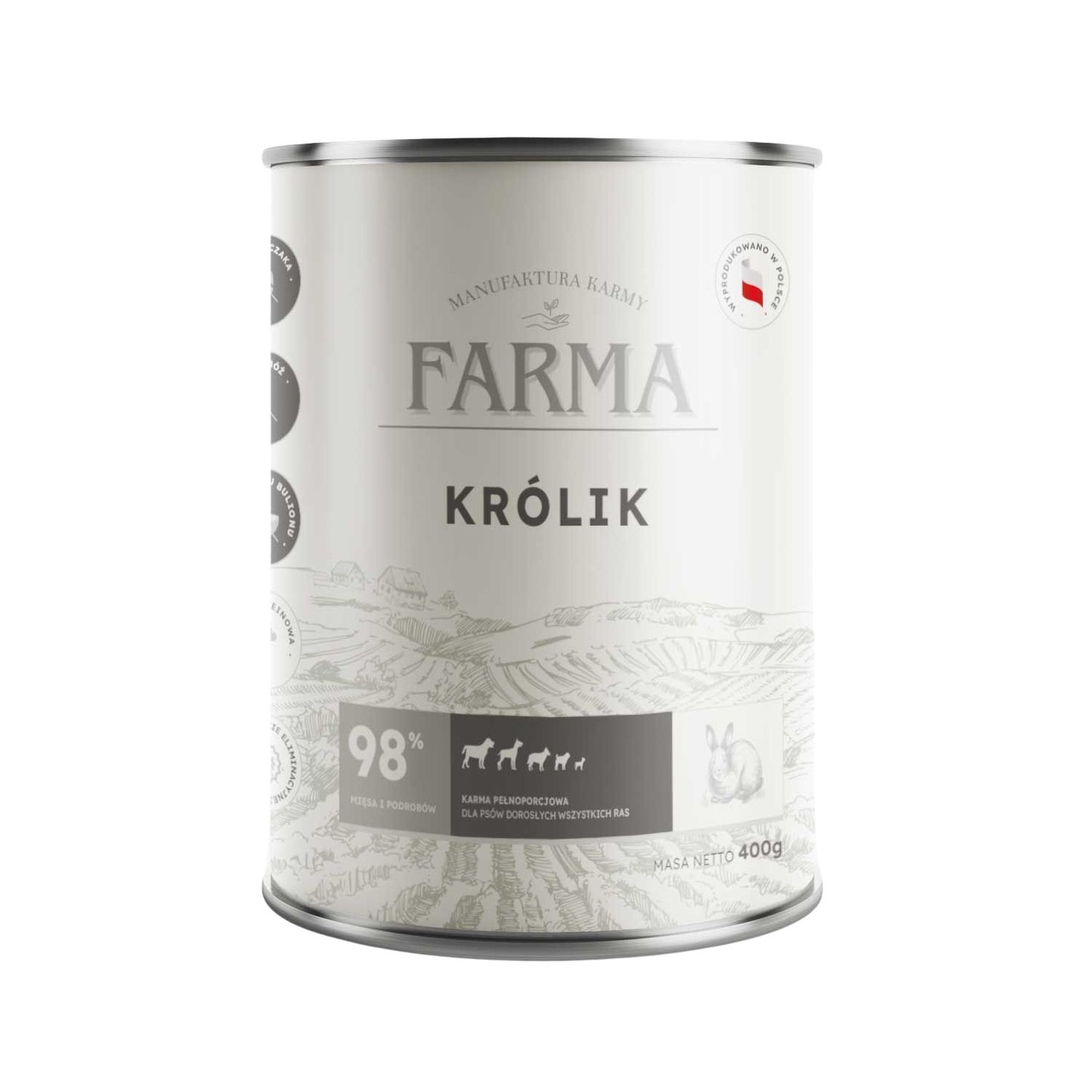 FARMA MOKRA KARMA SELECT KRÓLIK 400G
