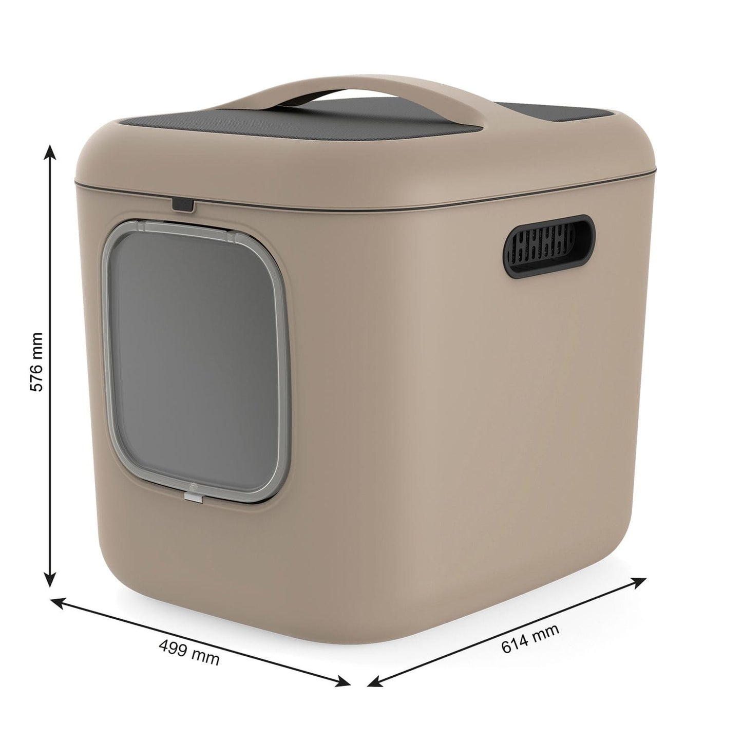 ROTHO BIALA XL KUWETA CAPPUCCINO BLACK