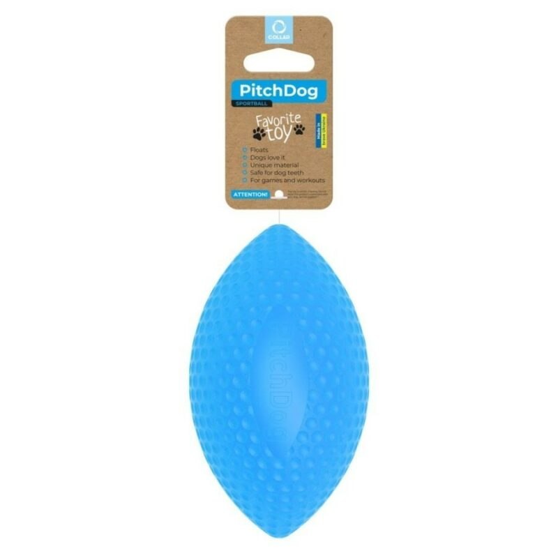 PITCHDOG PIŁKA SPORTOWA, ŚREDNICA 9 CM NIEBIESKI