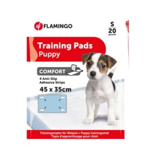 FLAMINGO TRAINING PAD PADY S 20PCS COMFORT 45X35CM