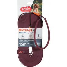 ZOLUX BIVOUAK SMYCZ SILIKONOWA CZERWONA 15M