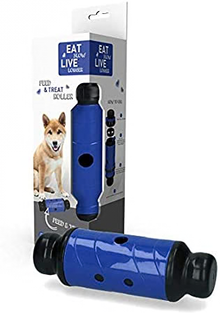 EAT SLOW LIVE LONGER FEED AND TREAT L BLUE