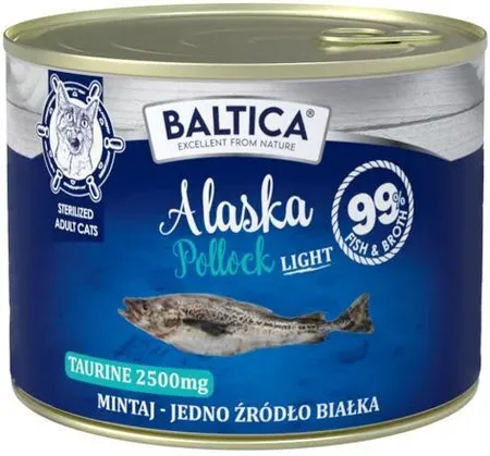 BALTICA EX KARMA MOKRA KOT ALASKA POLLOCK LIGHT 185G