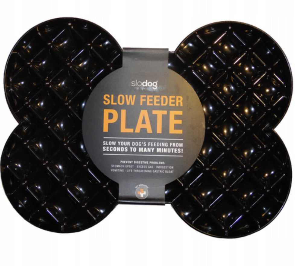 LICKIMAT SLODOG CZARNA – MISKA SPOWALNIAJĄCA JEDZENIE