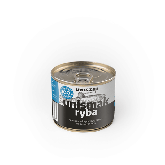 UNISZKI UNISMAK MOKRA KARMA DLA PSA RYBA Z KURCZAKIEM 200G