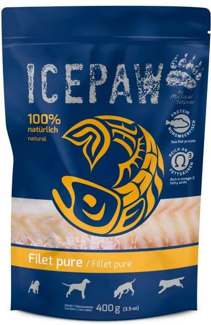 ICEPAW MOKRA KARMA DLA PSA MOKRA KARMA DLA KOTA PURE COD 400G