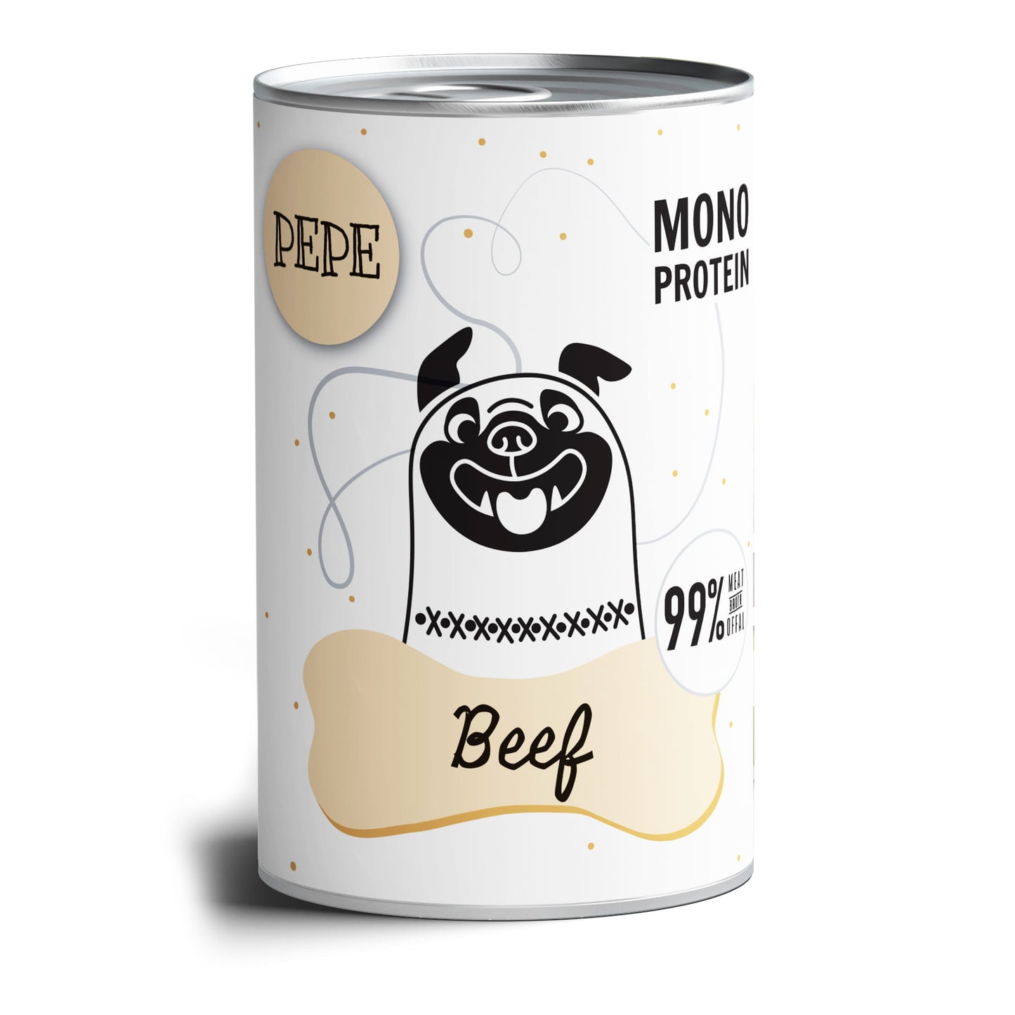PAKA ZWIERZAKA PEPE MOKRA KARMA DLA PSA WOŁOWINA 400G