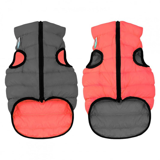 AIRYVEST KURTKA DWUSTRONNA XS 30 CORAL - SZARY