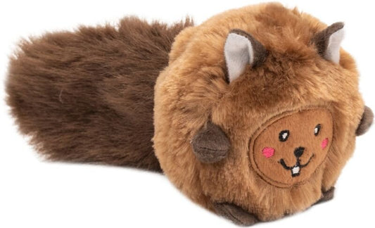 ZIPPY PAWS BUSHY THROW SQUIRREL