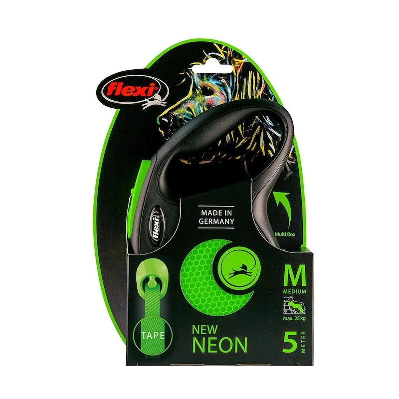 FLEXI NEW NEON M SMYCZ AUTO TAPE 5M ZIELONY
