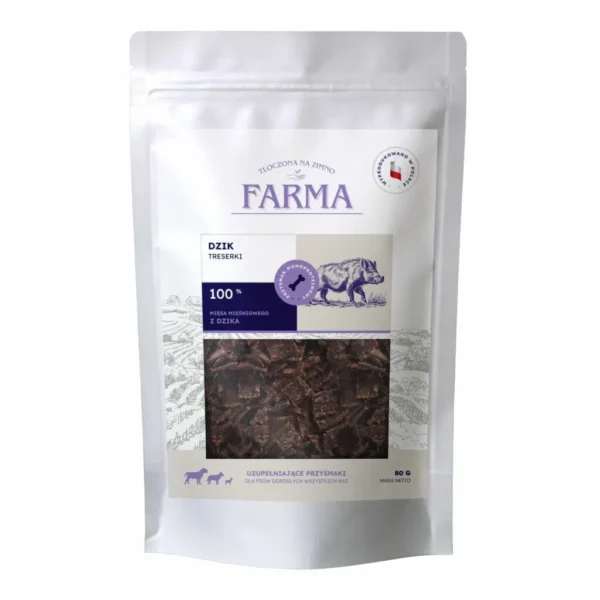 FARMA TRENERKI Z DZIKA 80G