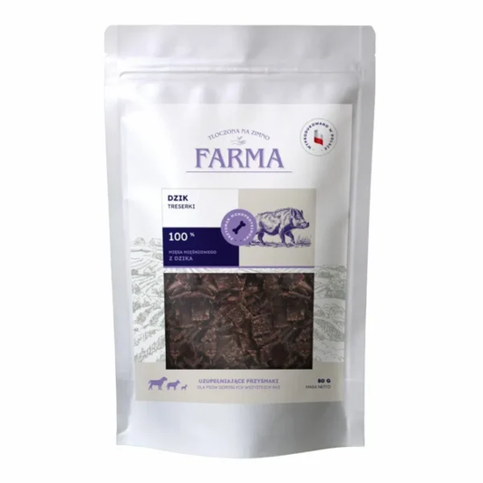 FARMA TRENERKI Z DZIKA 80G