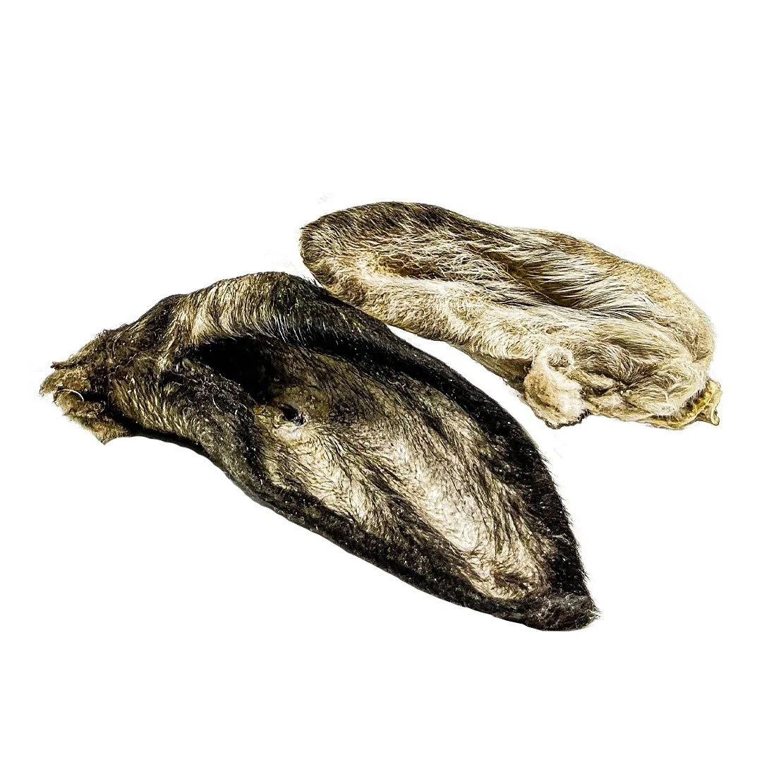 RAW RAW LIOFILIZOWANE UCHO JAGNIĘCE Z SIERŚCIĄ 2 SZT.