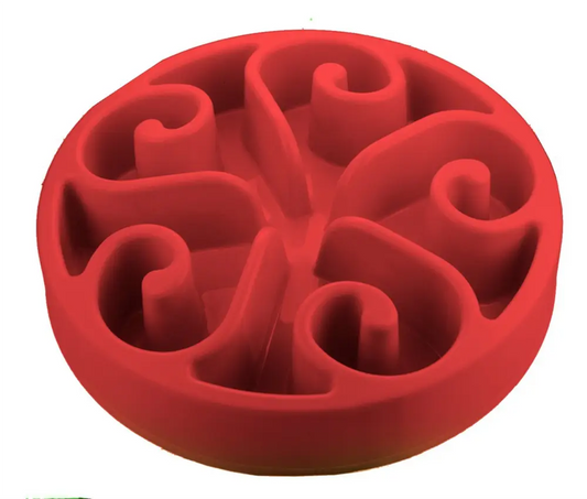 EAT SLOW LIVE LONGER ORIGINAL RED L