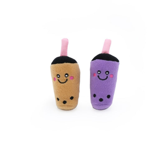 ZIPPYCLAWS ZABAWKA DLA KOTA 2-PAK MILK TEA & TARO