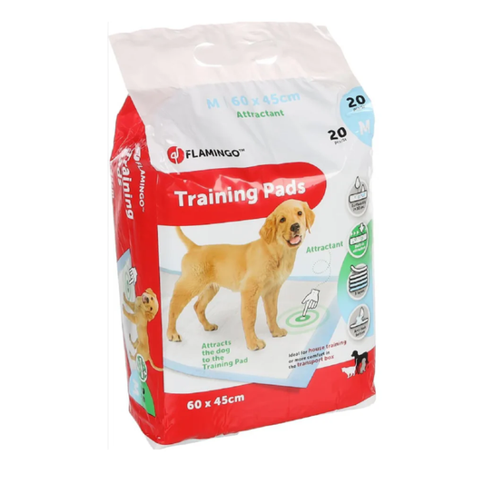 FLAMINGO TRAINING PAD PADY M 20PCS ATTRACTANT 60X45CM