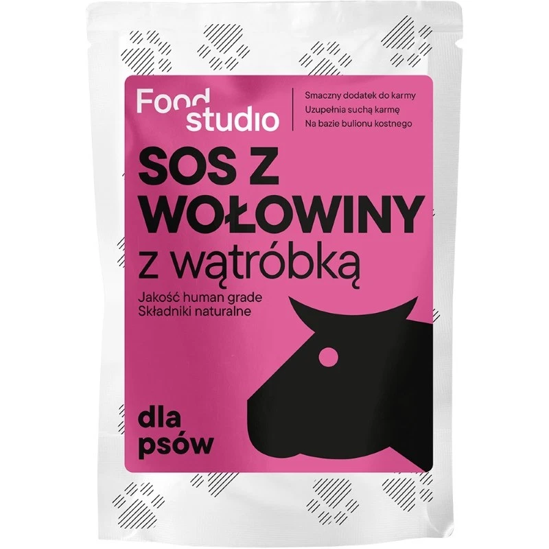 FOOD STUDIO CHEFS SOS Z WOŁOWINY Z WĄTRÓBKĄ 100ML