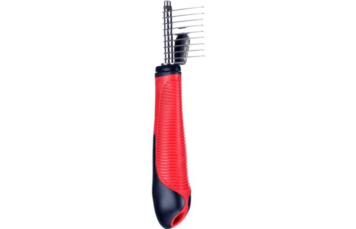 FLAMINGO DEMATTING COMB + HANDLE PREMIUM SHORT/STRAIGHT
