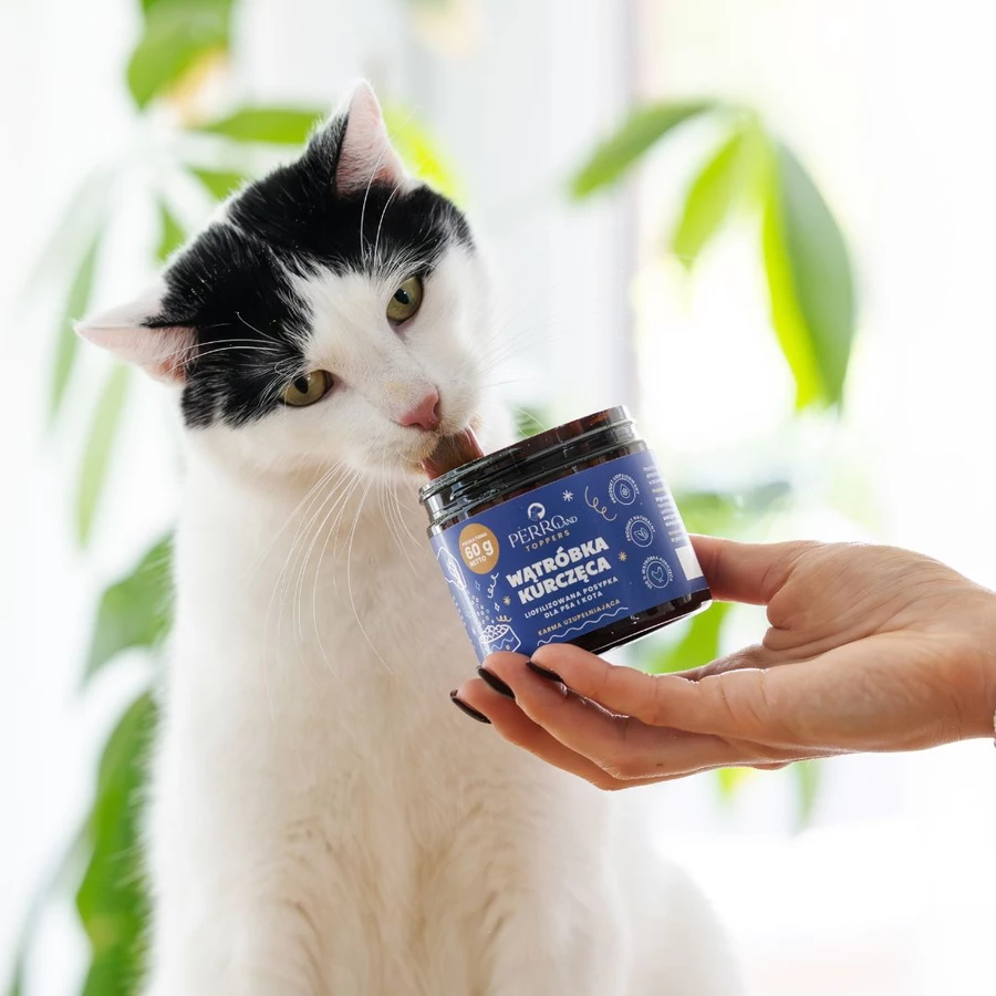 PERRO TOPPERS WĄTRÓBKA KURCZĘCA LIOFILIZOWANA 60G