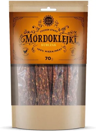 HAPPY SNACKY TRZYPSY MORDOKLEJKI Z KURCZAKA 70G