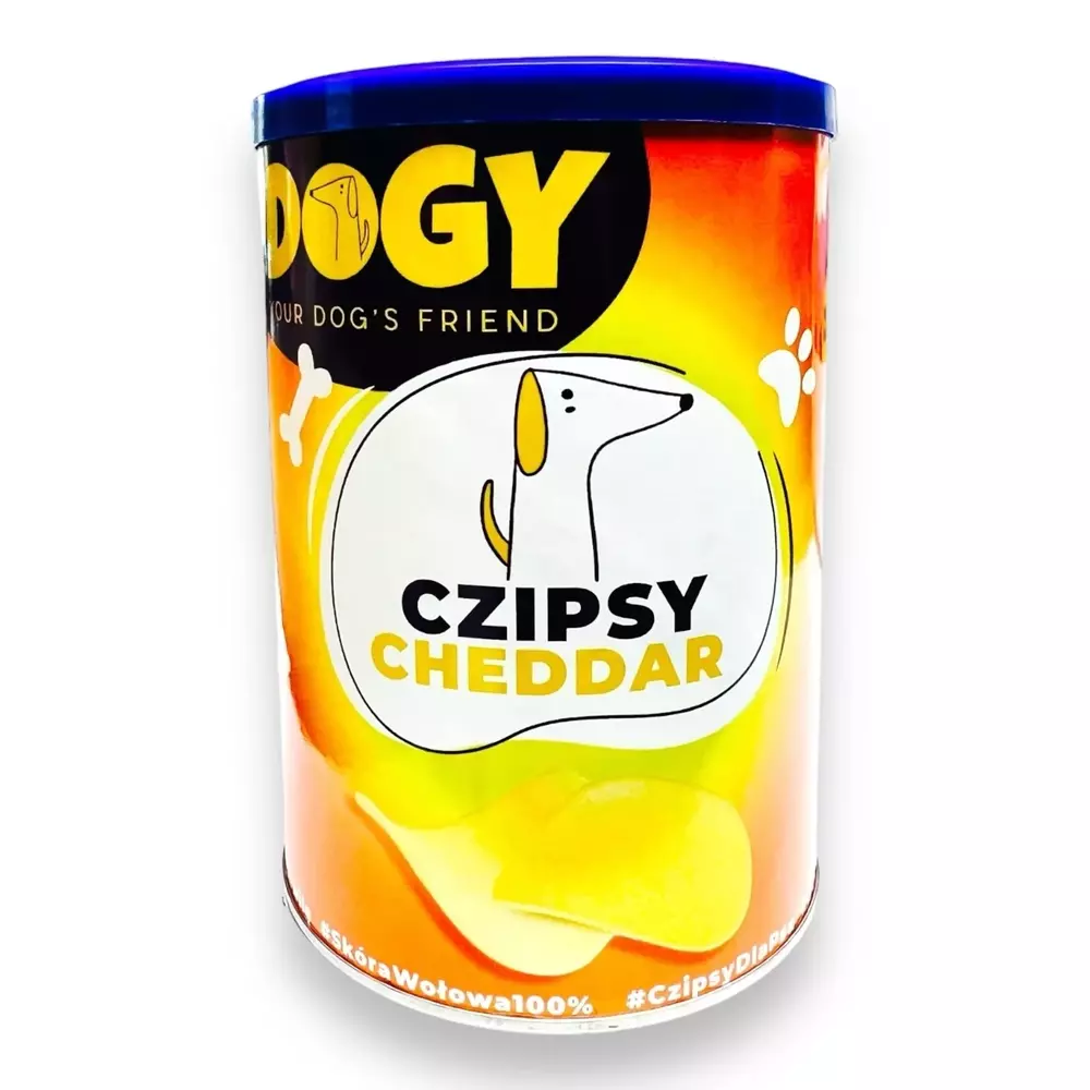 DOGY CZIPSY O SMAKU CHEDDAR  120G - DLA PSA