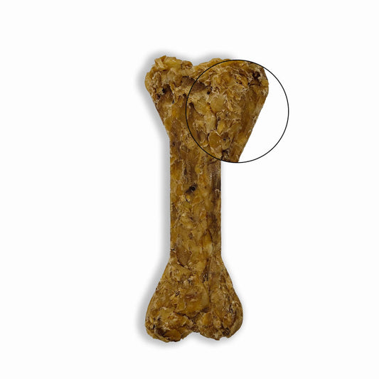BUBA BUBALICIOUS PURE LINE PUPPY SENIOR GRYZAK DLA PSA KOŚĆ ZE SKÓRY JELENIA 12CM