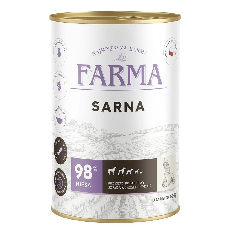 FARMA MOKRA KARMA DLA PSA SELECT SARNA 400G
