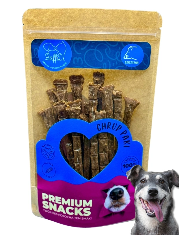 BAFFIDI CHRUPPAKI DLA PSA DZICZYZNA 100G