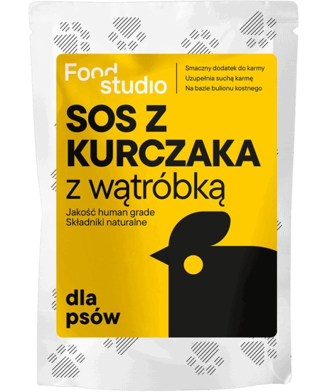 FOOD STUDIO CHEFS SOS Z KURCZAKA Z WĄTRÓBKĄ 100ML