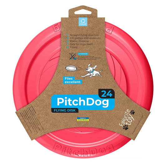 PITCHDOG DYSK 24CM RÓŻOWY