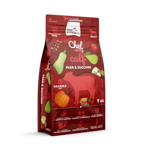 PAKA ZWIERZAKA KARMA SUCHA CHEF CIELĘCINA 9KG