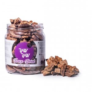 RAW RAW LIOFILIZOWANA WĄTROBA KRÓLICZA 80G