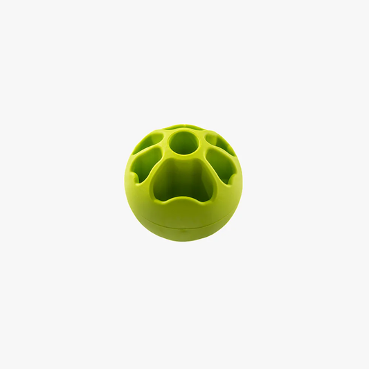 FIBOO SNACK FIBOOLL JUMBO ZIELONY - 8CM - PIŁKA NA SMAKOŁYKI